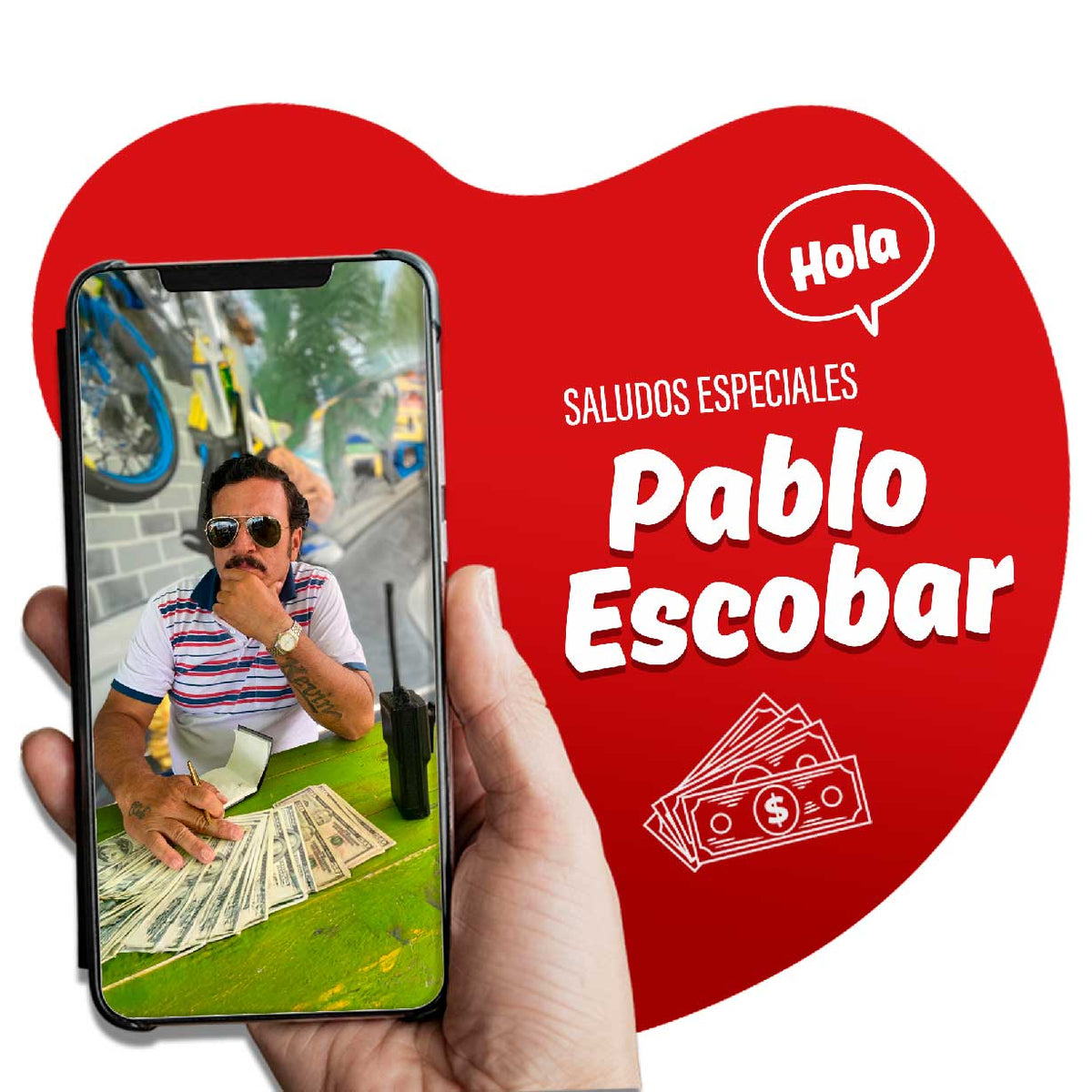 SPECIAL GREETINGS / Pablo Escobar